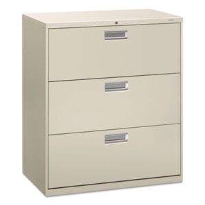 Office Furniture; 3-Drawer; 36" Wide; 600 Series; Cabinet; File Cabinet; File Cabinets; File Cabinets & Accessories; Furniture; Lateral File; Lateral