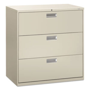 Office Furniture; 3-Drawer; 42" Wide; 600 Series; Cabinet; File Cabinet; File Cabinets; File Cabinets & Accessories; Furniture; Lateral Files; Lateral