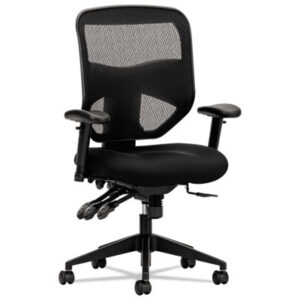 (BSXVL532MM10)BSX VL532MM10 – VL532 Mesh High-Back Task Chair, Supports Up to 250 lb, 17" to 20.5" Seat Height, Black by HON COMPANY (1/EA)