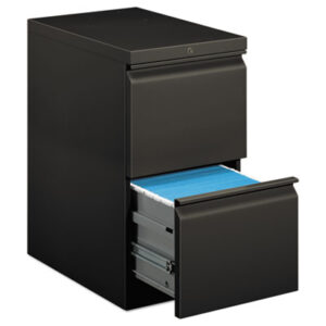 Office Furniture; 2 Drawer; Cabinet; Charcoal; Brigade Series; File Cabinet; File Cabinets; Metal; Mobile Pedestal; Pedestal; Rolling File; Rolling Files; Filing; Systems; Receptacles; Organization; Furniture; Files; Radius pull; HON