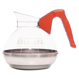 (BUN6101)BUN 6101 – 64 oz. Easy Pour Decanter, Orange Handle by BUNN-O-MATIC (1/EA)