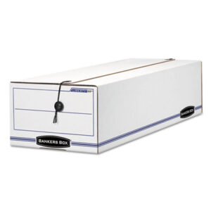 9.5 x 6 x 23.25; BANKERS BOX; Bankers Box Files; Bankers Box Storage; Boxes; Carton; Cartons; FELLOWES; File Box; File Boxes; File Storage; File/Storage; Files; Liberty; Liberty Storage Box; Record; Record Forms; Records; Recycled Product; Recycled Products; Storage; Storage Boxes; Storage File; Storage File Box; Storage Files; White; Containers; Cases; Crates