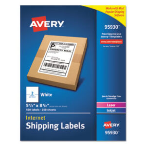 Avery; Addressing; Identifications; Classifications; Stickers; Shipping; Receiving; Mailrooms; Labels