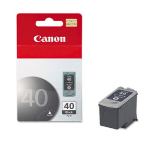 (CNMPG40)CNM PG40 – 0615B002 (PG-40) Ink, 195 Page-Yield, Black by CANON USA, INC. (1/EA)