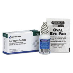 Eyewash; Eyecare; Face Protection; Adhesive Strips; Contaminants; Personal Safety; Hygiene; Health; Safety; Medical; Emergencies; Doctors; Nurses