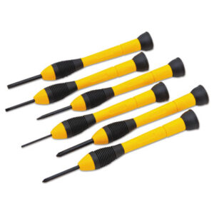 6-Piece; Phillips; Set; Precision; Torque; Rotation; Axial; Shafts; Tools; Carpentry