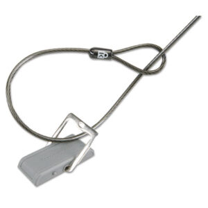 (KMW64613)KMW 64613 – Desk Mount Cable Anchor, Gray/White by KENSINGTON (1/EA)