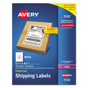 Inkjet; Permanent; Shipping Labels; White; Identifications; Classifications; Stickers; Shipping; Receiving; Mailrooms