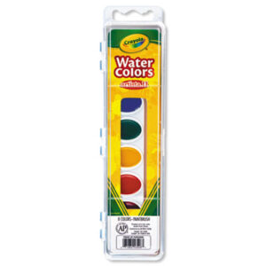 8-Color Watercolor Set; Art