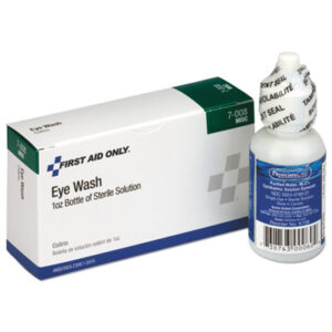 (FAO7008)FAO 7008 – 24 Unit ANSI Class A+ Refill, Eyewash, 1 oz by FIRST AID ONLY, INC. (1/EA)