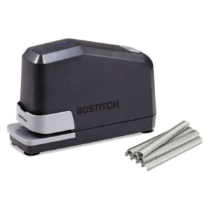 Stanley Bostitch; Black; Electric; Electric Stapler; Electronic; Electronic Staplers; Full-Strip; Staple; Stapler; Staplers; Staplers & Staples; Two-Prong; Fasteners; Joiners; Binding; Attachments; Tools; Desktop