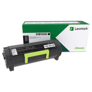 Lexmark; Laser Toner; Mono Toner; 51B1000