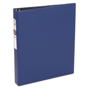 1 inch Capacity; AVERY; Binders; Blue; Books & Binders; Books/Binders/Refills; Looseleaf; Notebook; Reference; Reference Binder; Ring; Ring Binders; Round Ring; Notebooks; Rings; Portfolios; Loose-Leaf; Schools; Education; Classrooms