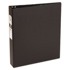 1-1/2 inch Capacity; AVERY; Binders; Black; Books & Binders; Books/Binders/Refills; Looseleaf; Notebook; Reference; Reference Binder; Ring; Ring Binders; Round Ring; Notebooks; Rings; Portfolios; Loose-Leaf; Schools; Education; Classrooms