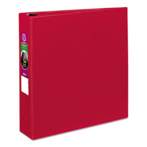 2 inch Capacity; AVERY; Binders; Books & Binders; Books/Binders/Refills; Looseleaf; Notebook; Reference Binder; Ring; Ring Binders; Round Ring; Red; Notebooks; Rings; Portfolios; Loose-Leaf; Schools; Education; Classrooms