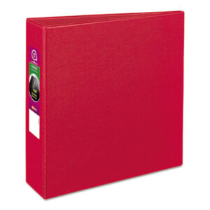 3 inch Capacity; AVERY; Binders; Books & Binders; Books/Binders/Refills; Looseleaf; Notebook; Reference Binder; Ring; Ring Binders; Round Ring; Red; Notebooks; Rings; Portfolios; Loose-Leaf; Schools; Education; Classrooms