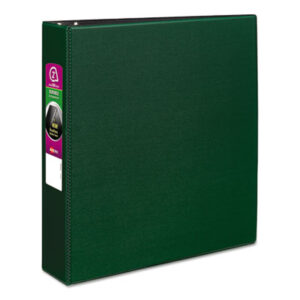 2 inch Capacity; AVERY; Binders; Books & Binders; Books/Binders/Refills; Looseleaf; Notebook; Reference Binder; Ring; Ring Binders; Round Ring; Green; Notebooks; Rings; Portfolios; Loose-Leaf; Schools; Education; Classrooms