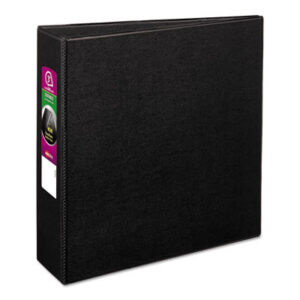 3 inch Capacity; AVERY; Binders; Books & Binders; Books/Binders/Refills; Looseleaf; Notebook; Reference Binder; Ring; Ring Binders; Round Ring; Black; Notebooks; Rings; Portfolios; Loose-Leaf; Schools; Education; Classrooms