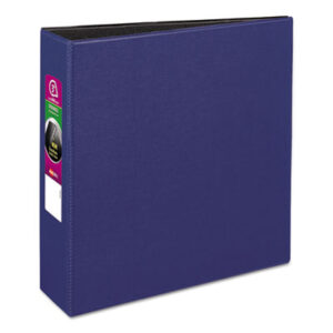 3 inch Capacity; AVERY; Binders; Books & Binders; Books/Binders/Refills; Looseleaf; Notebook; Reference Binder; Ring; Ring Binders; Round Ring; Blue; Notebooks; Rings; Portfolios; Loose-Leaf; Schools; Education; Classrooms