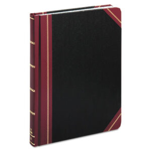 37 Lines per Page; Account; Account Book; Account Record Book; Accounting; Black Red Cover; Book; Books; BOORUM & PEASE; Columnar Book; Extra-Durable Bookstyle; Journal; Record; Record Ruled; Record Ruling; Records; Sewn Binding; Recordkeeping; Accounts; Registers; Finances; Daybooks