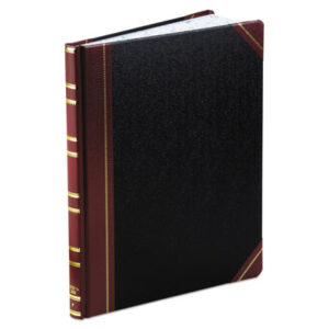 44 Lines per Page; Account; Account Book; Account Record Book; Accounting; Black Red Cover; Book; Books; BOORUM & PEASE; Columnar Book; Extra-Durable Bookstyle; Faint Ruling; Journal; Record; Records; Sewn Binding; Recordkeeping; Accounts; Registers; Finances; Daybooks