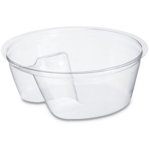 (DCCPF35C1)DCC PF35C1 – Single Compartment Cup Insert, 3.5 oz, Clear, 1,000/Carton by DART (1000/CT)