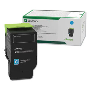 (LEX78C10C0)LEX 78C10C0 – 78C10C0 Return Program Toner, 1,400 Page-Yield, Cyan by LEXMARK INT&apos;L, INC. (1/EA)