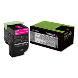 (LEX70C0XMG)LEX 70C0XMG – 70C0XMG Return Program Extra High-Yield Toner, 4,000 Page-Yield, Magenta, TAA Compliant by LEXMARK INT&apos;L, INC. (1/EA)