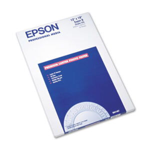 13 x 19; 50 Sheets per Pack;Inkjet; Inkjet Paper; Inkjet Printer; Inkjet Printer Supplies; Inkjet Supplies/Cartridges; Luster; Paper; Photo; Photo Paper; Printer Supplies/Accessories; Consumables; Snapshots; Pictures; Photography; Arts; Sheets; Epson