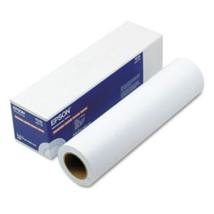(EPSS041409)EPS S041409 – Premium Luster Photo Paper Roll, 10 mil, 13" x 32.8 ft, Premium Luster White by EPSON AMERICA, INC. (1/RL)