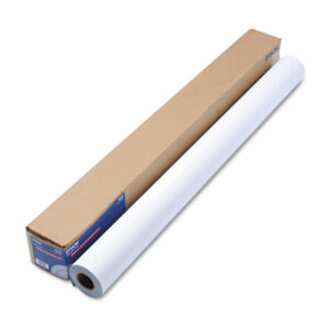 (EPSS041619)EPS S041619 – Enhanced Adhesive Synthetic Paper, 44" x 100 ft, White by EPSON AMERICA, INC. (1/RL)
