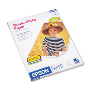 50 Sheets per Pack; 8-1/2 x 11;Inkjet; Inkjet Paper; Inkjet Printer; Inkjet Printer Supplies; Letter Size; Letter Size (8-1/2 x 11); Paper; Photo; Photo Paper; Printer Supplies/Accessories; Consumables; Snapshots; Pictures; Photography; Arts; Sheets; Epson