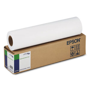 Singleweight Matte Paper; Cylindrical; Media; Documents; Imaging; Reproductions; Peripheral; Epson