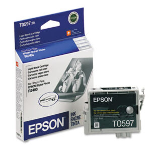 (EPST059720)EPS T059720 – T059720 (59) UltraChrome K3 Ink, 450 Page-Yield, Light Black by EPSON AMERICA, INC. (/)