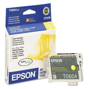 (EPST060420S)EPS T060420S – T060420-S (60) DURABrite Ink, 450 Page-Yield, Yellow by EPSON AMERICA, INC. (/)