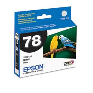 (EPST078120S)EPS T078120S – T078120-S (78) Claria Ink, 300 Page-Yield, Black by EPSON AMERICA, INC. (/)