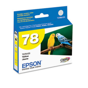 (EPST078420S)EPS T078420S – T078420-S (78) Claria Ink, 430 Page-Yield, Yellow by EPSON AMERICA, INC. (/)