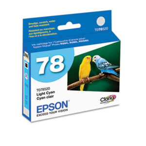 (EPST078520S)EPS T078520S – T078520-S (78) Claria Ink, 430 Page-Yield, Light Cyan by EPSON AMERICA, INC. (/)