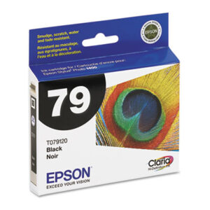 (EPST079120)EPS T079120 – T079120 (79) Claria High-Yield Ink, 470 Page-Yield, Black by EPSON AMERICA, INC. (/)