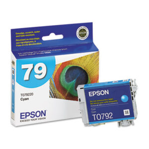 (EPST079220)EPS T079220 – T079220 (79) Claria High-Yield Ink, 810 Page-Yield, Cyan by EPSON AMERICA, INC. (/)