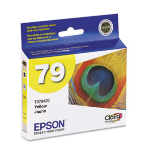 (EPST079420)EPS T079420 – T079420 (79) Claria High-Yield Ink, 810 Page-Yield, Yellow by EPSON AMERICA, INC. (/)