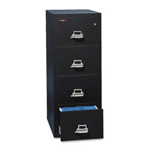 UL Listed 350° 1 Hour for Fire; 4-Drawer; Vertical Fire File; Vertical Fire Files; FireKing