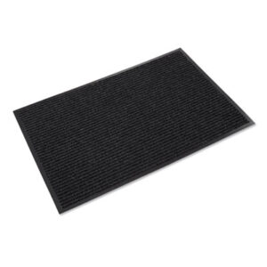 36 x 60; Charcoal; Carpet; CROWN; Entryway; Floor; Floor Mat; Mat; Mats; Needle Rib; Scraper/Wiper; Wipe & Scrape Mat; Protective; Coverings; Runners; Spreads; Guards; Flooring