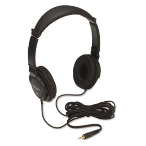 (KMW33137)KMW 33137 – Hi-Fi Headphones, Plush Sealed Earpads, Black by ACCO BRANDS, INC. (1/EA)