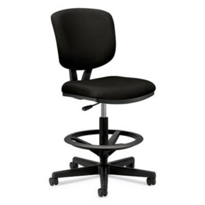 (HON5705GA10T)HON 5705GA10T – Volt Series Adjustable Task Stool, Supports Up to 275 lb, 22.88" to 32.38" Seat Height, Black by HON COMPANY (1/EA)