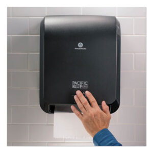 (GPC59590)GPC 59590 – Pacific Blue Ultra Paper Towel Dispenser, Automated, 12.9 x 9 x 16.8, Black by GEORGIA PACIFIC (1/CT)
