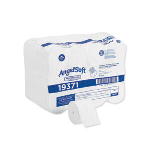 Angel Soft ps Compact Coreless Two-Ply Bathroom Tissue; Toilet Paper; Cotton; Dry Goods; Facility; Nurse&apos;s Office; Colds