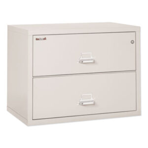 UL Listed 350° 1 Hour for Fire; 2-Drawer; Lateral Fire File; Lateral Fire Files.; FireKing; FIR238CPT