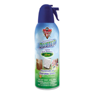 12-oz. Can; Air Dusters; Cleaning; Compressed Air; Compressed Air Dusters; Computer/Office Equipment Cleaner; Disposable; DUST-OFF; FALCON; Fax Machine; Gas Duster; Keyboard; Keyboard Cleaner; Office Equipment Cleaner; Office Machine; Printer Cleaner; Printer Cleaners; Sprays & Cleaners; Surface; Surface Cleaner; Canned-Air; Computers; Electronics; Lenses