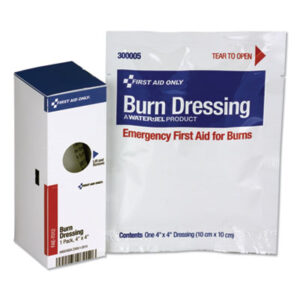 (FAO16004)FAO 16004 – SmartCompliance Refill Burn Dressing, 4 x 4, White by FIRST AID ONLY, INC. (1/BX)